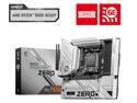 MSI B650M PROJECT ZERO AM5 AMD B650 Ryzen 7000 SATA DDR5 PCI-E x16 slot 2x M.2 Wi-Fi 6E Bluetooth 6Gb/s mATX Back Connect Design Motherboard