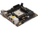 ASRock FM2A85X-ITX FM2 AMD A85X (Hudson D4) SATA 6Gb/s USB 3.0 HDMI Mini ITX AMD Motherboard with UEFI BIOS