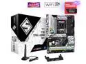ASRock Z790 STEEL LEGEND WIFI Intel LGA1700 (14th,13th,12th Gen) ATX Motherboard, 4 slots DDR5, PCIE 5.0 x16, 5 Hyper M.2 slots, 2.5Gb Lan, WI-FI 6E, 7.1 Nahimic Audio, Front USB3.2 Gen2X2 Type_C