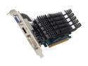 ASUS GeForce GT 520 (Fermi) 1GB GDDR3 PCI Express 2.0 x16 Low Profile Ready Graphics Card GT520-1GD3-CSM