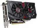 ASUS GeForce GTX 960 4GB GDDR5 PCI Express 3.0 SLI Support Graphics Card STRIX-GTX960-DC2OC-4GD5