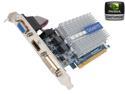 GIGABYTE HD Experience Series GeForce 210 1GB DDR3 PCI Express 2.0 Low Profile Ready Video Card GV-N210SL-1GI