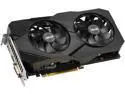 ASUS GeForce GTX 1660 Super Overclocked 6GB Dual-fan EVO Edition VR Ready HDMI DisplayPort DVI Graphics Card (DUAL-GTX1660S-O6G-EVO)