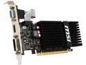 MSI GeForce GT 720 1GB DDR3 PCI Express 2.0 x16 Low Profile Graphics Card N720-1GD3HLP