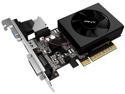 PNY GeForce GT 710 1GB DDR3 PCI Express 2.0 x8 Low Profile Video Card VCGGT710XPB