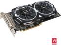 MSI Radeon RX 480 8GB GDDR5 PCI Express 3.0 x16 CrossFireX Support Graphics Card RX 480 ARMOR 8G OC