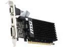 MSI GeForce GT 710 1GB DDR3 PCI Express 2.0 x16 Low Profile Graphics Card MSI-GT7101GD3HLP