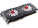 XFX GTR-S Black Edition Radeon RX 580 DirectX 12 RX-580A8DBW6 8GB OC+ 1450 MHz White LED Fans and XFX Backplate 256-Bit DDR5 PCI Express 3.0 CrossFireX Support Video Card