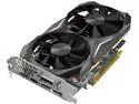 ZOTAC GeForce GTX 1080 Mini, ZT-P10800H-10P, 8GB GDDR5X IceStorm Cooling, Dual Fans, 90mm Pressure Optimized Fan, 100mm Maximum Airflow Optimized Fan, Direct GPU Copper Block Contact, Metal Back Plate, White LED Lit, Super Compact