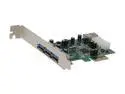 SYBA USB 3.0 PCI-Express Card with 3 External and 1 Internal Ports, VIA VL800 Chipset Model SY-PEX20073