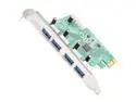 Wintec FileMate 4-Port USB 3.0 PCI Express Card (CD driver included) Model 3FMPCIE01U3-4P-R