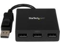 StarTech.com MSTDP123DP DisplayPort to DisplayPort Multi Monitor Splitter - 3-Port MST Hub - DP 1.2 to 3x DP MST Hub