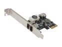 Rosewill RC-504 - PCIe FireWire 1394a Card - 2 + 1-Port (Two External + One Internal)