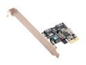 VANTEC 2-Port SATA II 300 PCIe Host Card w/RAID Model UGT-ST420R