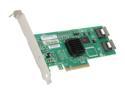 LSI Internal SATA/SAS SAS3081E-R 3Gb/s PCI-Express 1.1 RAID Controller Card, Single