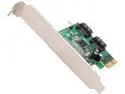 SYBA SI-PEX40061 PCI-Express 2.0 x1 Low Profile Ready SATA III (6.0Gb/s) Controller Card