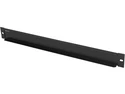 StarTech BLANKB1 StarTech.com Blanking Panel - 1U - 19 in - Steel - Black - Blank Rack Panel - Filler Panel - Rack Mount Panel - Rack Blanks