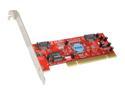 Rosewill RC-201 PCI SATA Silicon Image, RAID 0/1, Normal and Low Profile Host Controller Card