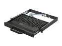 Habey KM-230B 1U 19" Rackmount PS/2 Keyboard Drawer with Touch Pad