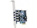 Mediasonic HP1-U34F PCI Express 4 Ports External USB 3.0 PCI Express Card