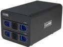 CineRAID CR-H252B Dual 3.5 Bay Quiet USB 3.0 RAID Enclosure (No Drives)