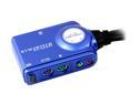 TRENDnet TK-209I 2-Port USB and PS/2 KVM Switch with Audio