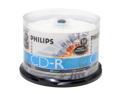 PHILIPS 700MB 52X CD-R Inkjet Printable 50 Packs Spindle Disc Model CR7D5JB50/17