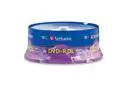 Verbatim DVD+R DL 8.5GB 8X with Branded Surface - 15pk Spindle