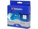 Verbatim 50GB 6X BD-R DL 3 Packs Jewel Case Disc Model 97237
