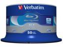 Verbatim 43773 LTH BD-R Recordable Media 25GB 6X 50pk Spindle