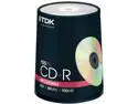 TDK 700MB 52X CD-R 100 Packs Spindle Discs Model 48555