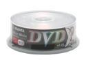 RiDATA 8.5GB 2.4X DVD+R DL White Inkjet Printable 25 Packs Spindle Dual Layer Disc Model DRD+85-RDIW-CB25