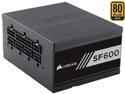 CORSAIR SF Series SF600 600W 80 PLUS GOLD Active PFC Haswell Ready SFX SFX12V Micro ATX Full Modular Power Supply CP-9020105-NA