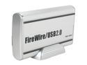 macally PHR-100AC Aluminum 3.5" IDE USB2.0 (type B) + IEEE1394 External Enclosure