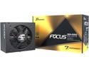 Seasonic FOCUS GM-550, 550W 80+ Gold, Semi-Modular, Fits All ATX Systems, Fan Control in Silent and Cooling Mode, 7 Year Warranty, Perfect Power Supply for Gaming and Various Application
