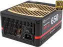 Thermaltake Toughpower DPS G 650W Digital SLI/CrossFire Ready ATX12V v2.31/SSI EPS v2.92 80 PLUS GOLD Certified 7 Year Warranty Full Modular Active PFC Power Supply Haswell Ready PS-TPG-0650DPCGUS-G