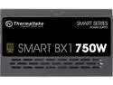 Thermaltake Smart BX1 750W ATX 12V v2.3 and EPS v2.92 80 PLUS BRONZE Certified Non-Modular Active PFC Power Supply, PS-SPD-0750NNFABU-1