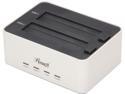 Rosewill RDDO-12002 – 2.5" & 3.5" Hard Drive Docking Station – SATA USB 2.0 & eSATA, Rigid Aluminum Casing and Internal Plastic Shield