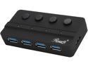 Rosewill RHB-343 USB 3.0 4-Port Hub with Individual Power Control