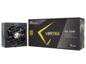 Seasonic VERTEX GX-1000, 1000W 80+ Gold, ATX 3.0 & PCIe 5.0 Ready, Full-Modular, ATX Form Factor, Low Noise, Premium Japanese Capacitor, 12 Year Warranty, Nvidia RTX 30/40 Super, AMD GPU Compatible