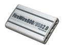 macally PHR-S250UAB Aluminum 2.5" Silver SATA USB 2.0 / 1394 External Enclosure