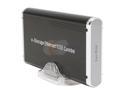 OKGEAR LAN-BK Aluminum 3.5" IDE USB & Ethernet Networking Enclosure
