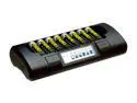 POWEREX MH-C801D Eight Cell 1 Hour Charger w/ 2700mAh 8 x AA Rechargeable Batteries