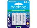Panasonic Eneloop AA 2000mAh 2100 Cycle Ni-MH Pre-Charged Rechargeable Batteries 4 Pack