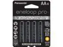 Panasonic Eneloop Pro AA 2550mAh 500 Cycle New High Capacity Ni-MH Pre-Charged Rechargeable Batteries 4 Pack