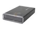 Koutech IO-EEU328-B Aluminum 3.5" Black IDE USB 2.0 External Enclosure w/ One-Button Backup