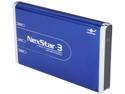Vantec NexStar 3 2.5" SATA to USB 2.0 & eSATA External Hard Drive/SSD Enclosure (Midnight Blue) - Model NST-260SU-BL