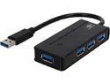 VANTEC UGT-MH400U3 4-Port USB 3.0 Bus-Powered Travel Hub