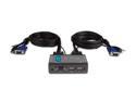 D-Link KVM-221 2-Port USB KVM Switch with Audio Support