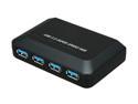 GWC HU3140 USB 3.0 SuperSpeed 4-Port Hub with 4 Amp External Power Supply
